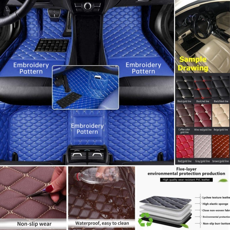 Luxury For Volvo Car Floor Mats All Series Auto Custom Liner Carpets Waterproof