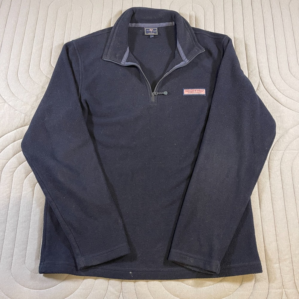 Vineyard Vines Martha's Vineyard 1/4 Zip Sweatshirt Women's Small Blue Pullover