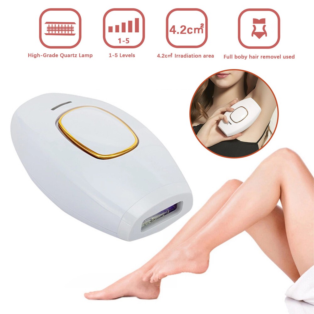 IPL Hair Removal Laser Permanent Body epilator Painless Device 990,000 Flashes