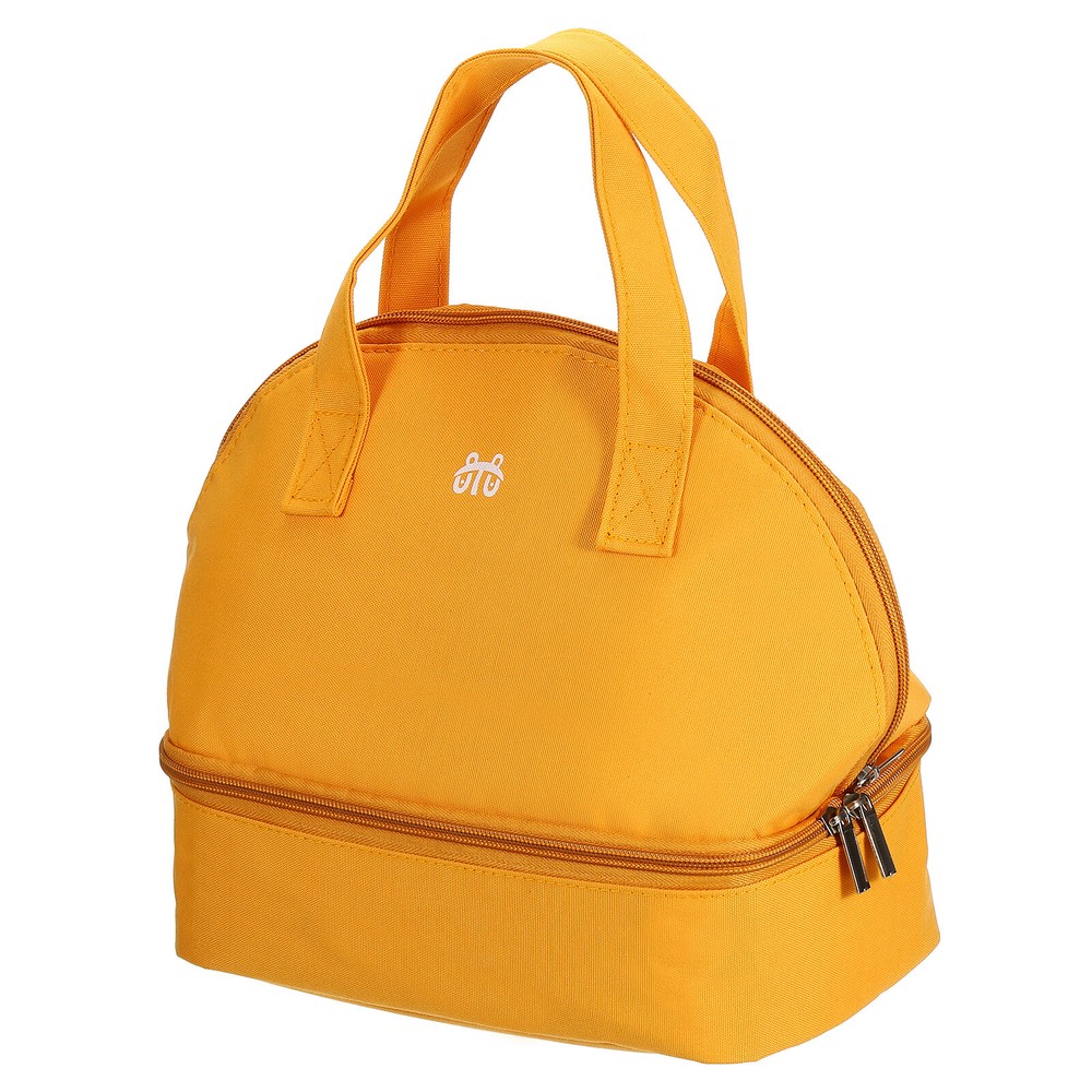 Lunch Box for Women/Men, Insulated Cooler Lunch Bag, 9.1x6.3x9.8 Inch Yellow