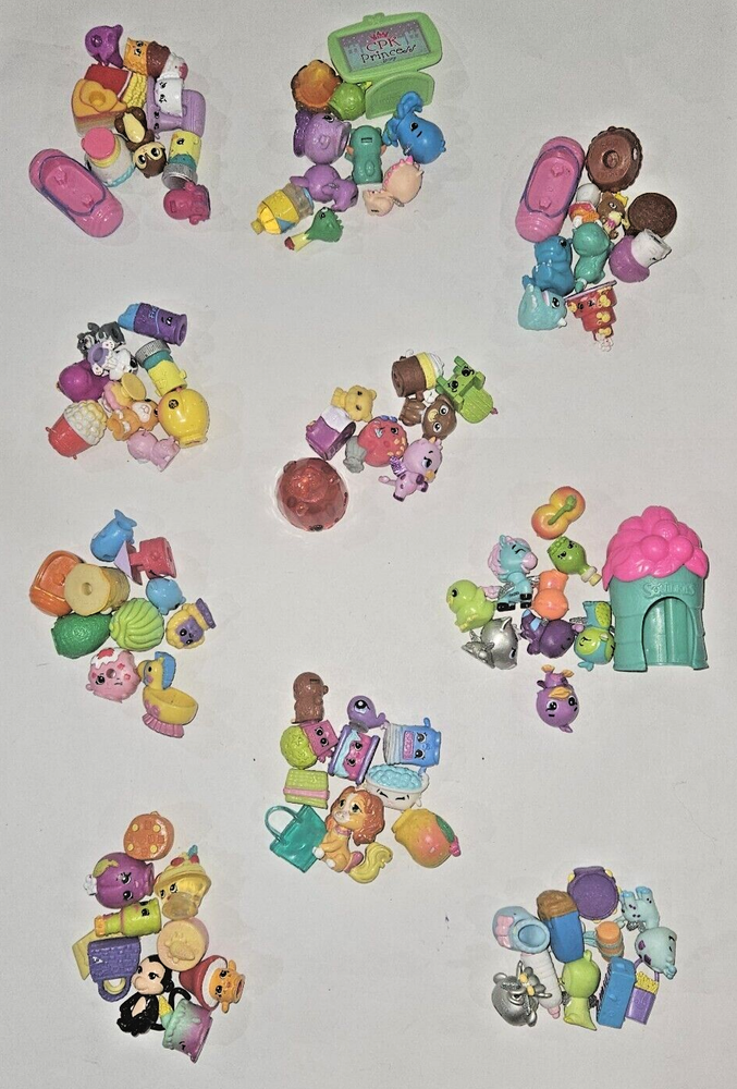 Squinkies & Shopkins & Hatchimals Lot Of 100