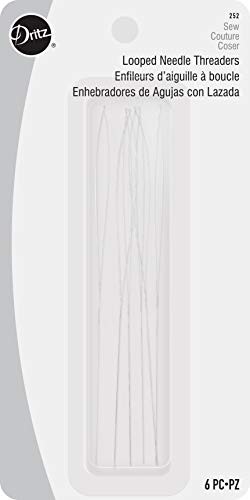 252 Looped Needle Threaders (6-Count),Silver
