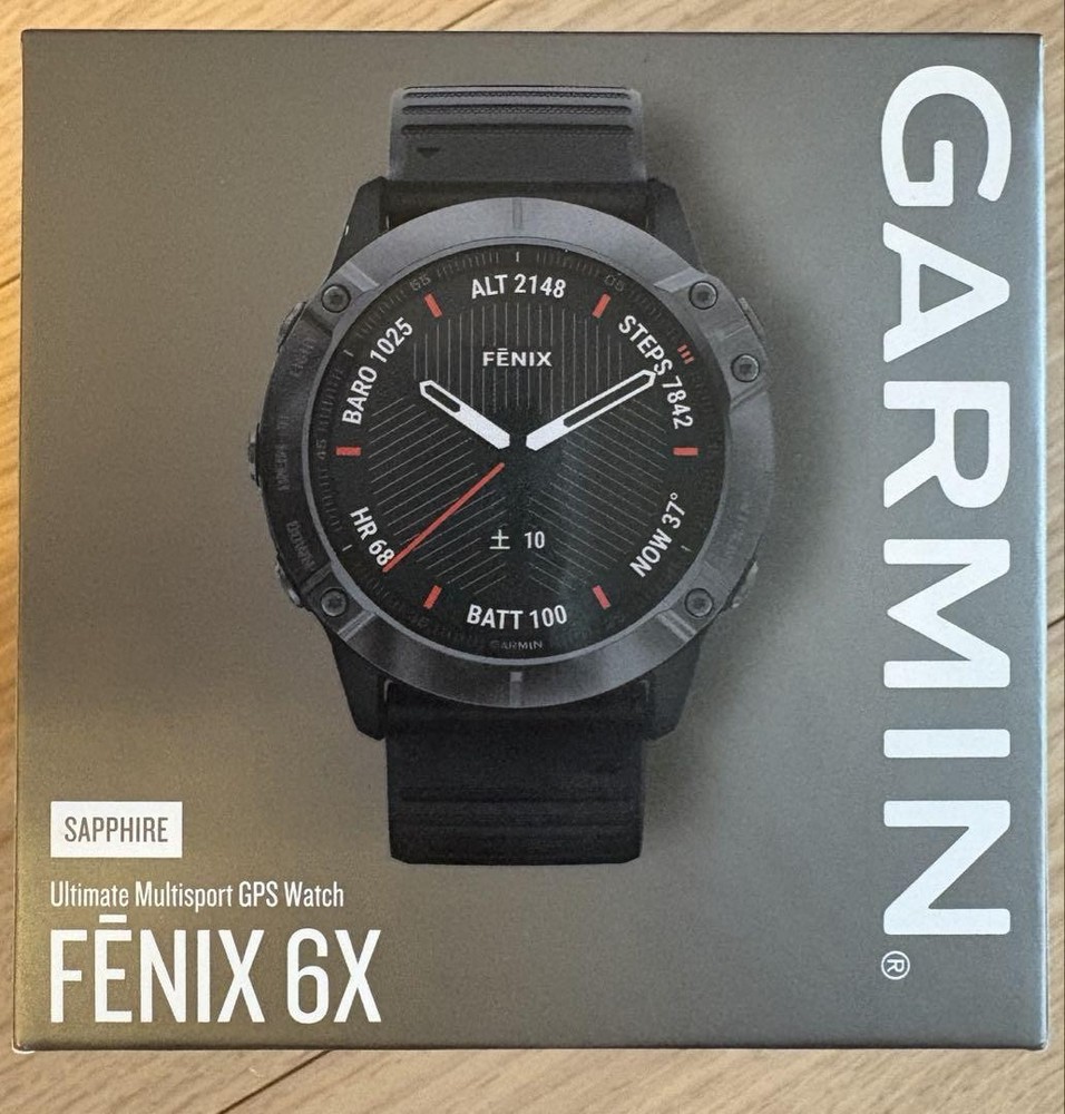 Garmin Fenix 6X Pro Solar Multisport GPS Smartwatch