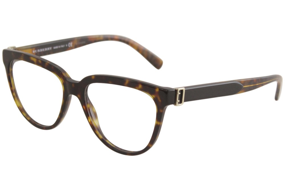 Burberry Women's BE2268 Dark Havana Optical Frame 53mm Eyeglasses