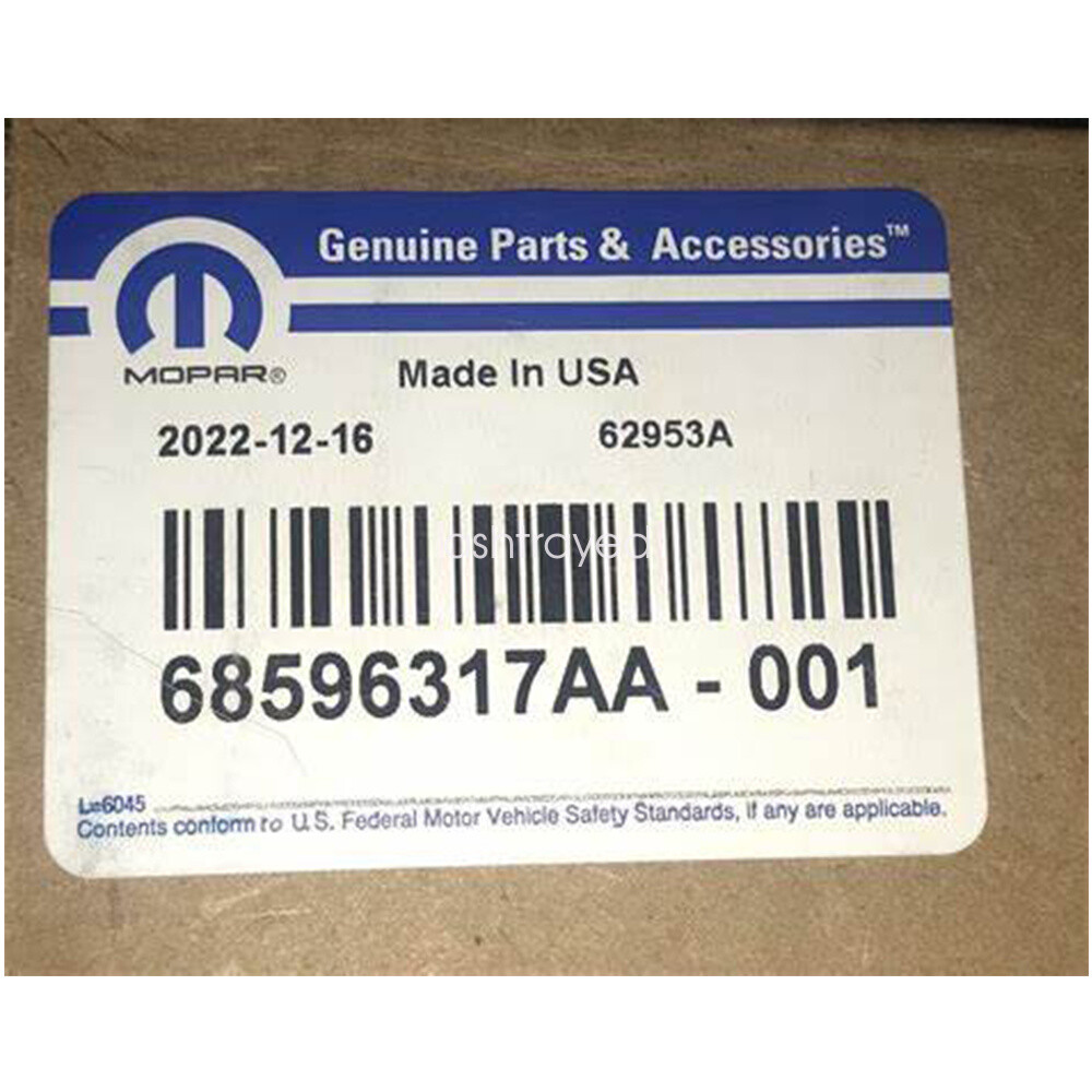 Genuine OEM Mopar 2014-2023 Mopar Engine Oil Filter Housing + Gaskets 68596317AA