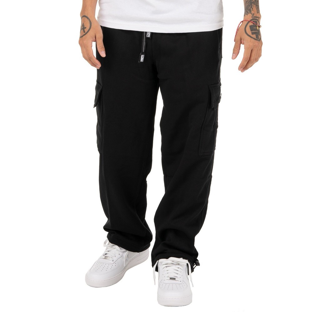 NWT Pro Club Heavyweight Fleece Cargo Sweatpants Black