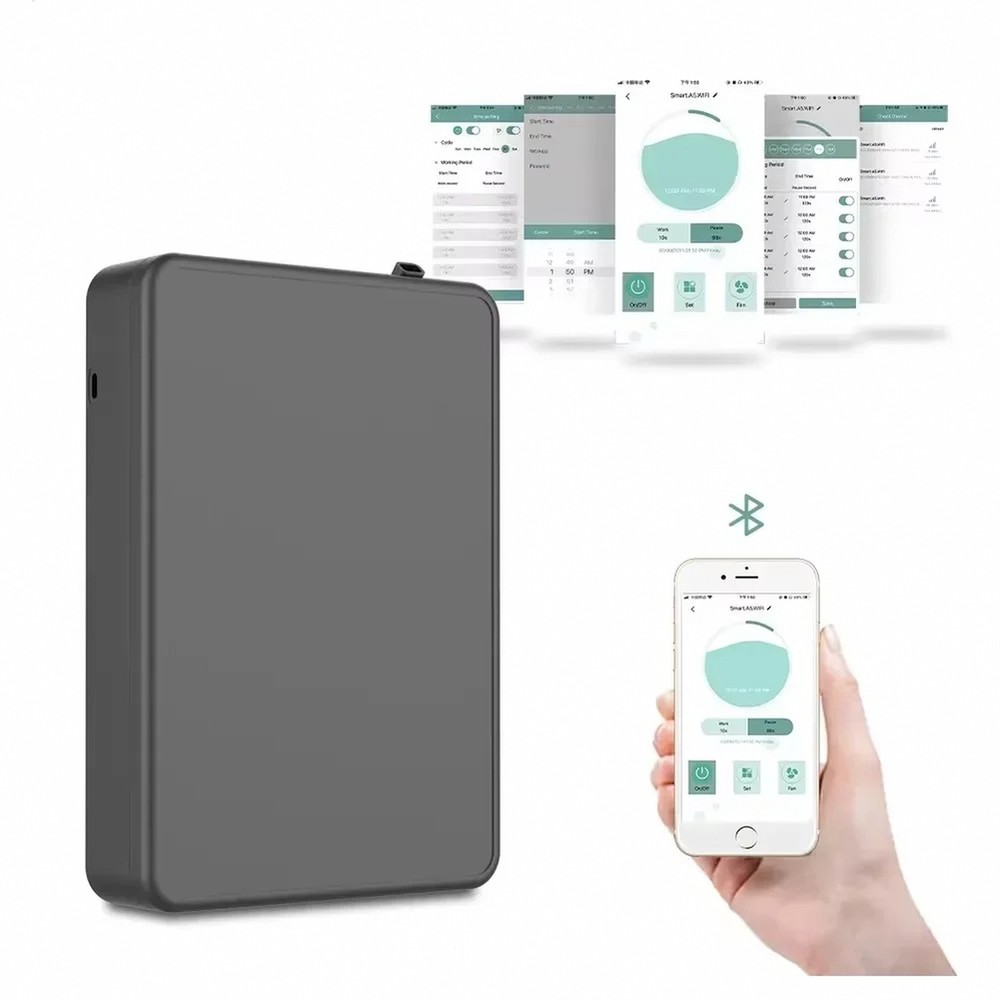 Bluetooth Smart Essential Oil Diffuser with App Control and Wall-Mounted Design