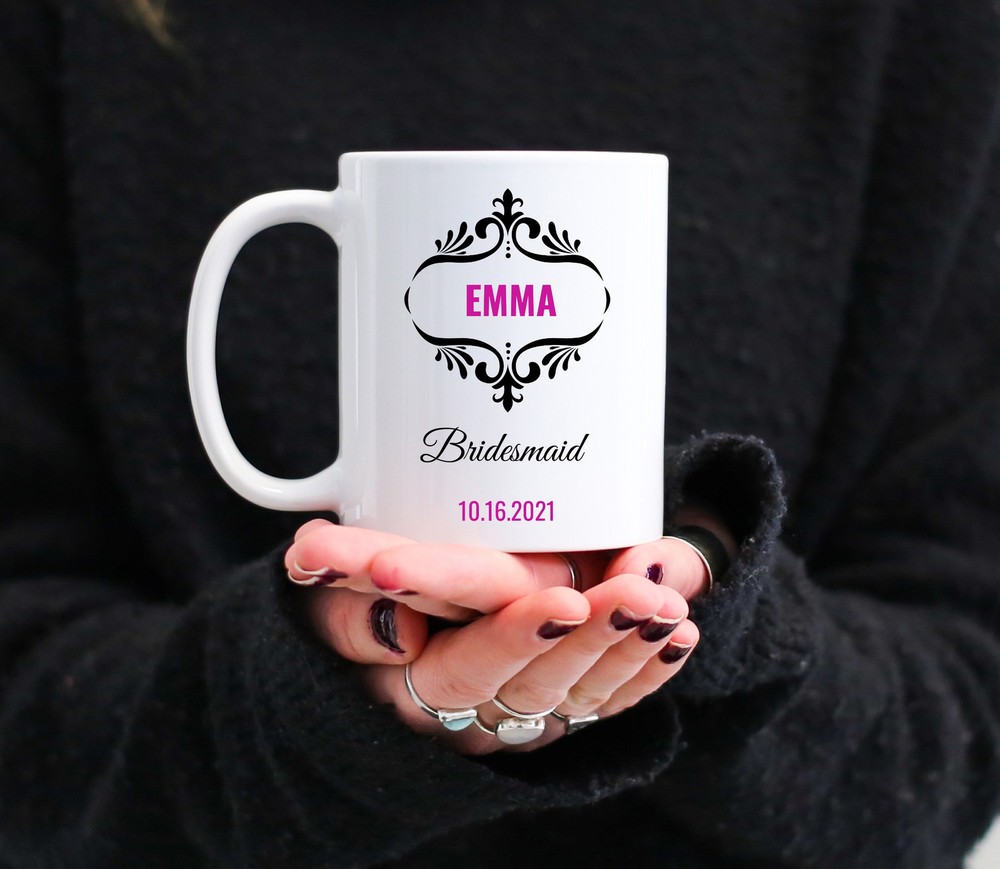 Personalized Bridesmaid Gift Mug Bridesmaid Thank You Gift Bridesmaid Cup Gift