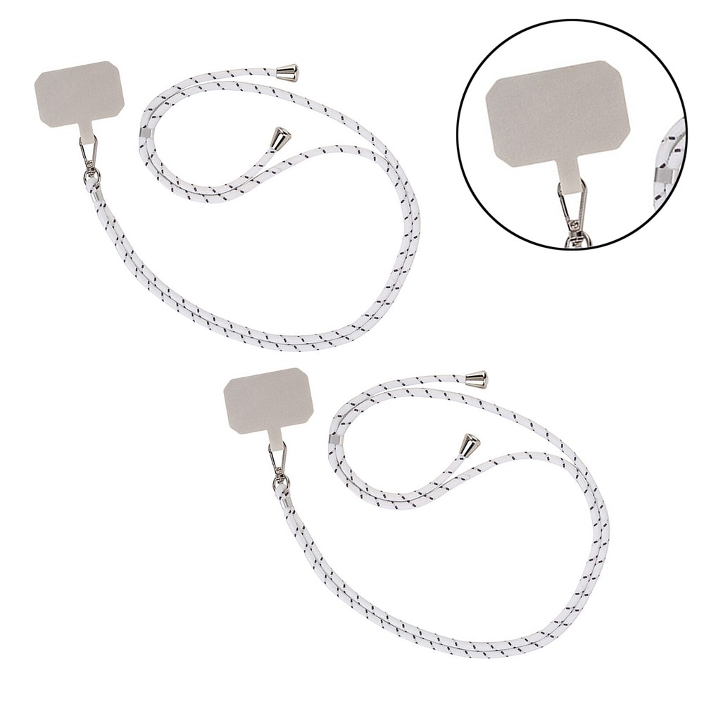 2Pack Universal Phone Lanyard Sling Strap for iPhone Case Neck Cord Holder