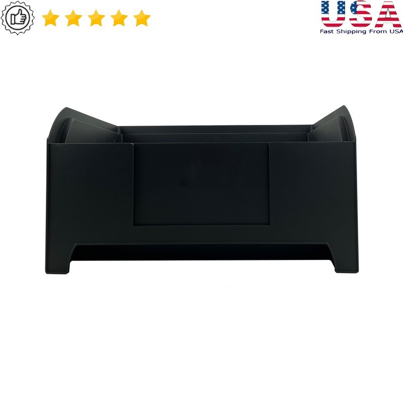 Large Stackable Plastic Storage Bin for Garage Tool Organization