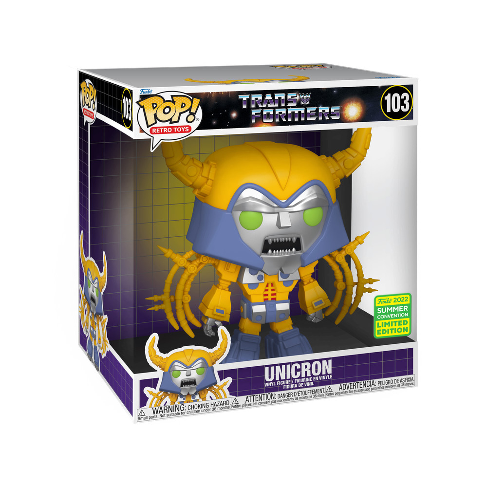Funko Pop! Vinyl Jumbo 10 in: Transformers - Unicron (Jumbo) - GameStop San Diego Comic Con Funko (Exclusive) #103