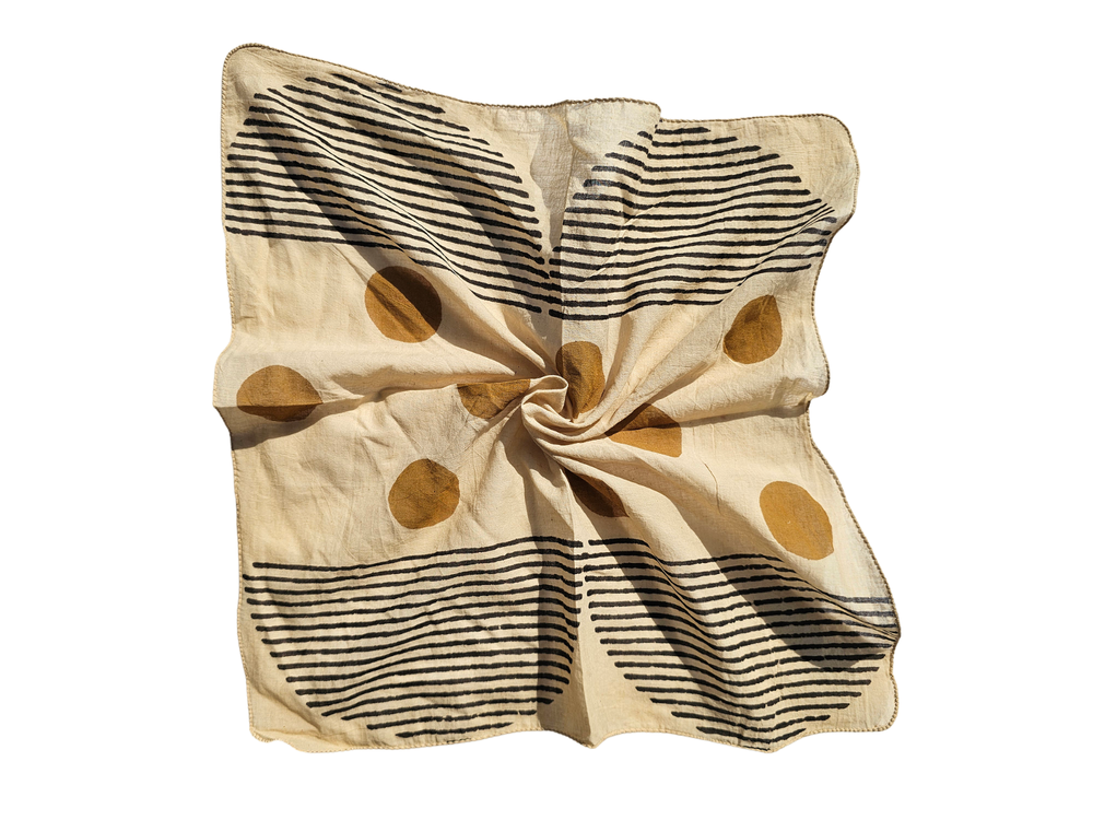 Cotton Paisley Bandana Scarf with Unique High-Quality Design