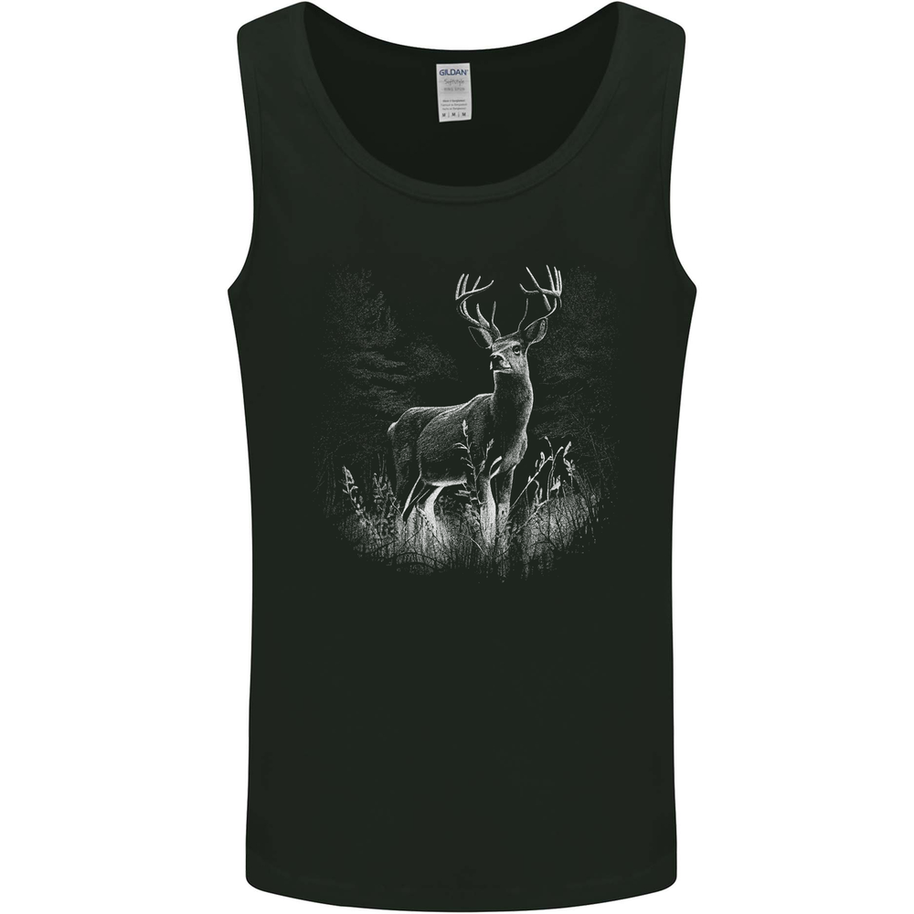 A Stag Deer Mens Vest Tank Top