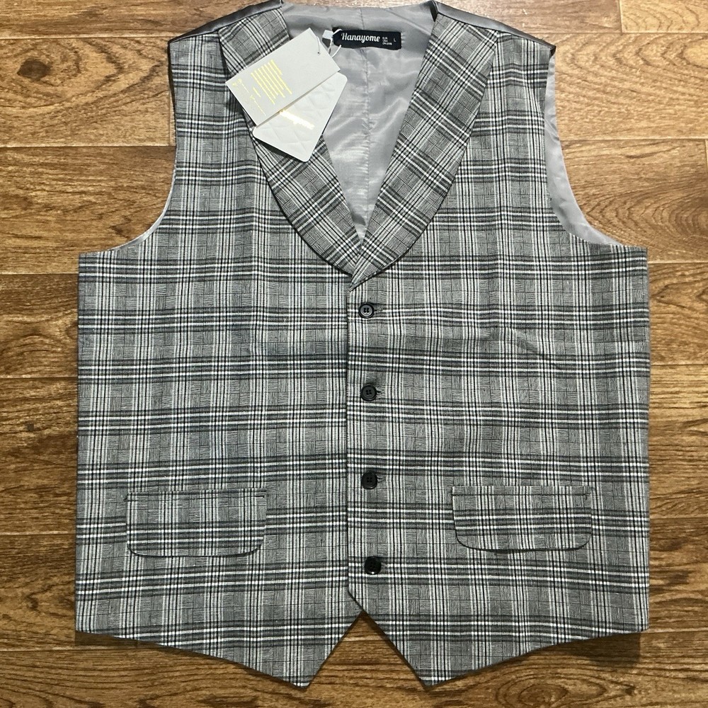 Classic Hannah Ome Men’s Vest in Size L for Comfort & Style