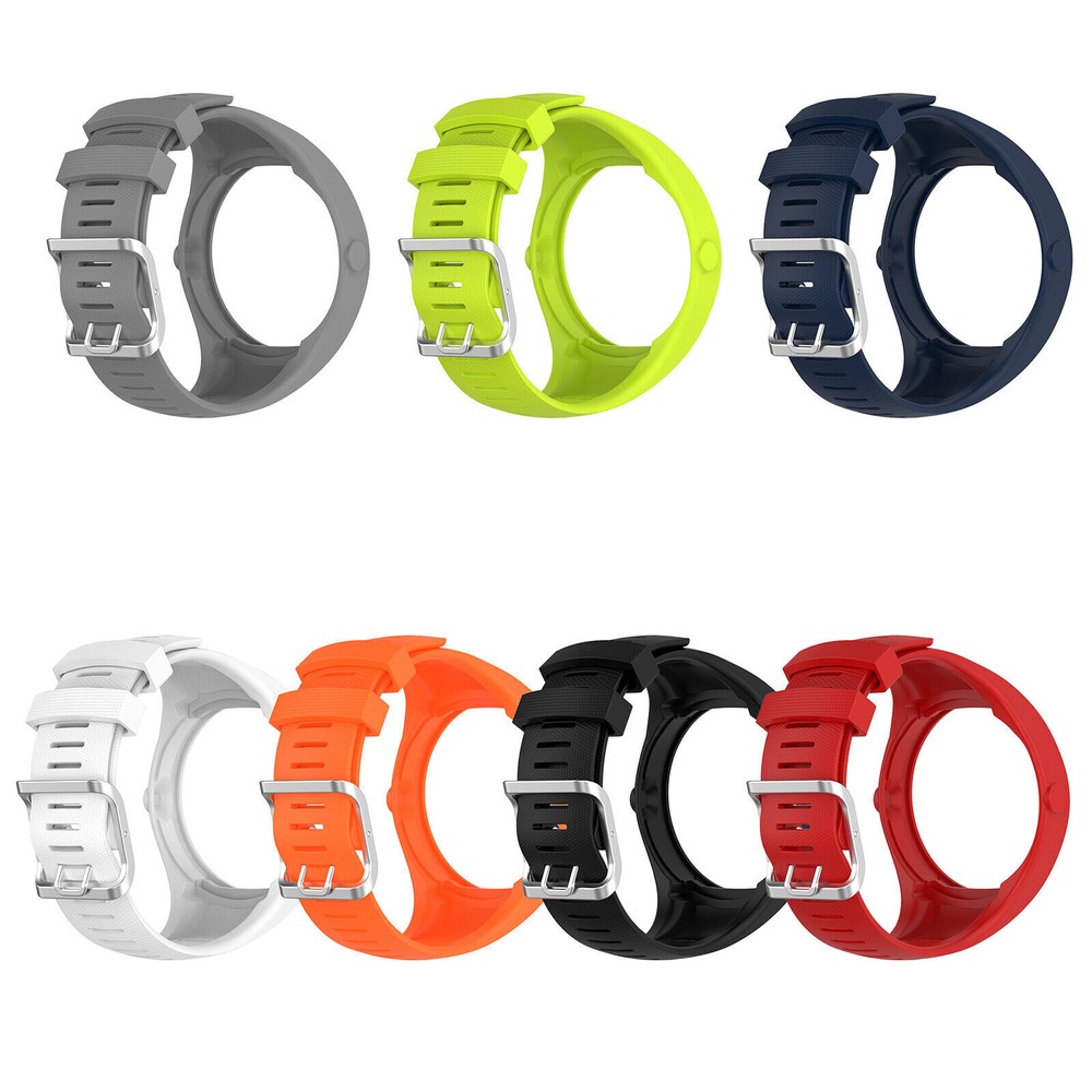 Silicone Watch Strap Bracelet Wristband Replace Solid Color Band for Polar M200