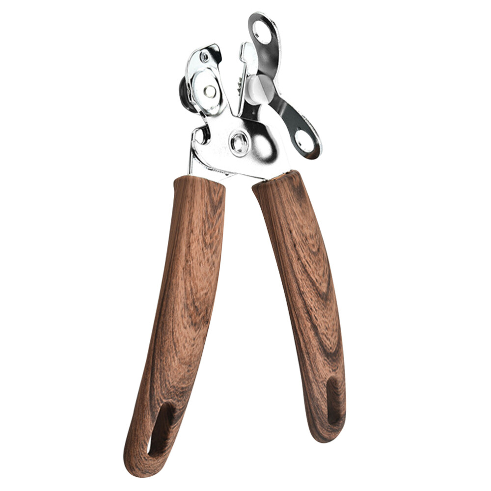 Can Opener Manual  Handle Cool Rotating Cutting Wheel