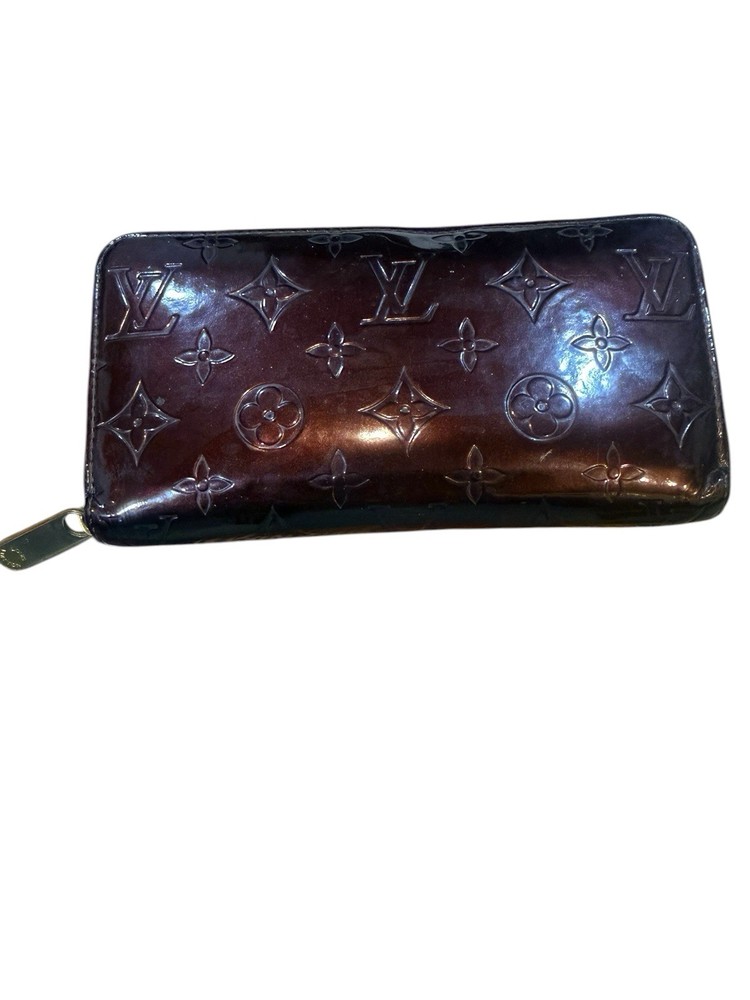 Louis Vuitton Zippy Wallet Monogram Vernis Glossy Patent Leather 2009