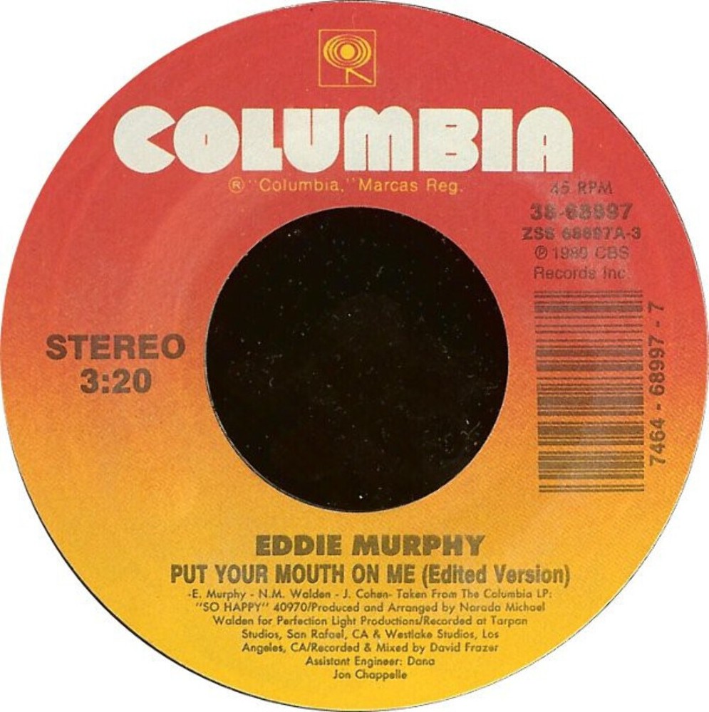 Eddie Murphy - Put Your Mouth On Me - Columbia - 38-68897 - 7