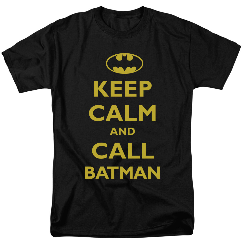 Batman Call Batman DC Comics Licensed Adult T-Shirt