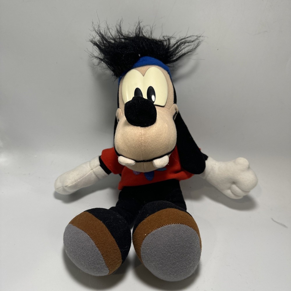 Vintage Disneyland Goofy Plush Stuffed Animal from Walt Disney World S4