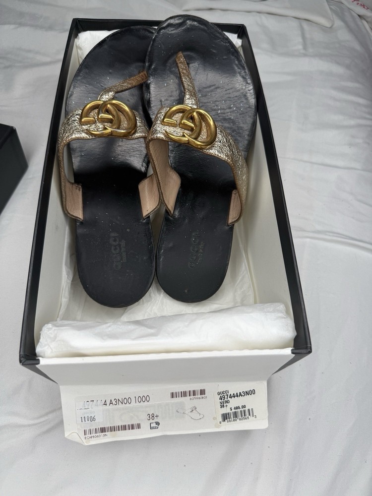 Gucci Womens Shoes Size 38.5 Luxury Designer Footwear