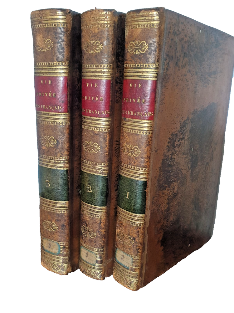 Pierre Jean-Baptiste Legrand d'Aussy Histoire de la Vie Privée des Français 1815