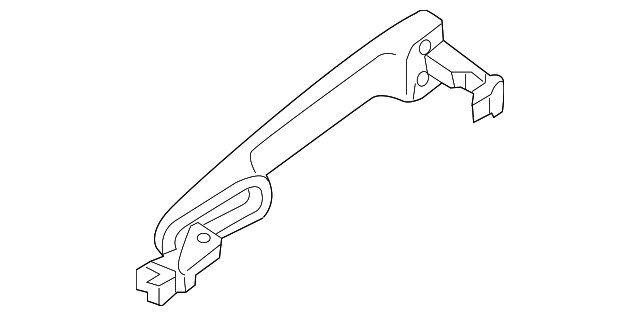 Genuine Mazda TK49-59-41XC-13 Exterior Door Handle