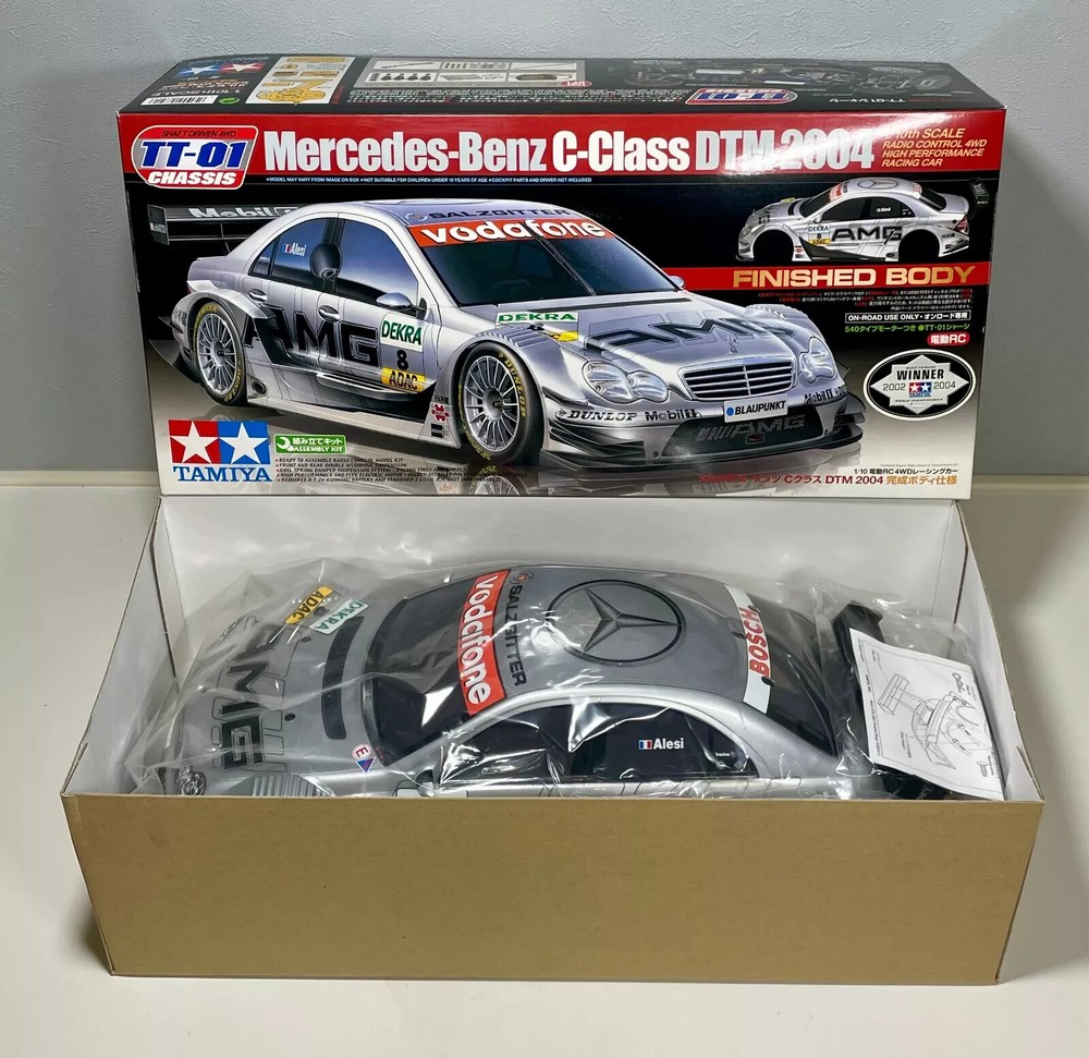 TAMIYA 58341 1/10 RC Racing Car Mercedes-Benz AGM DTM 2004 Finished Body