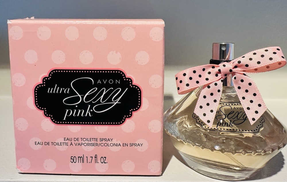 Avon Ultra Sexy Pink Eau de Toilette Spray 1.7 oz New in Box