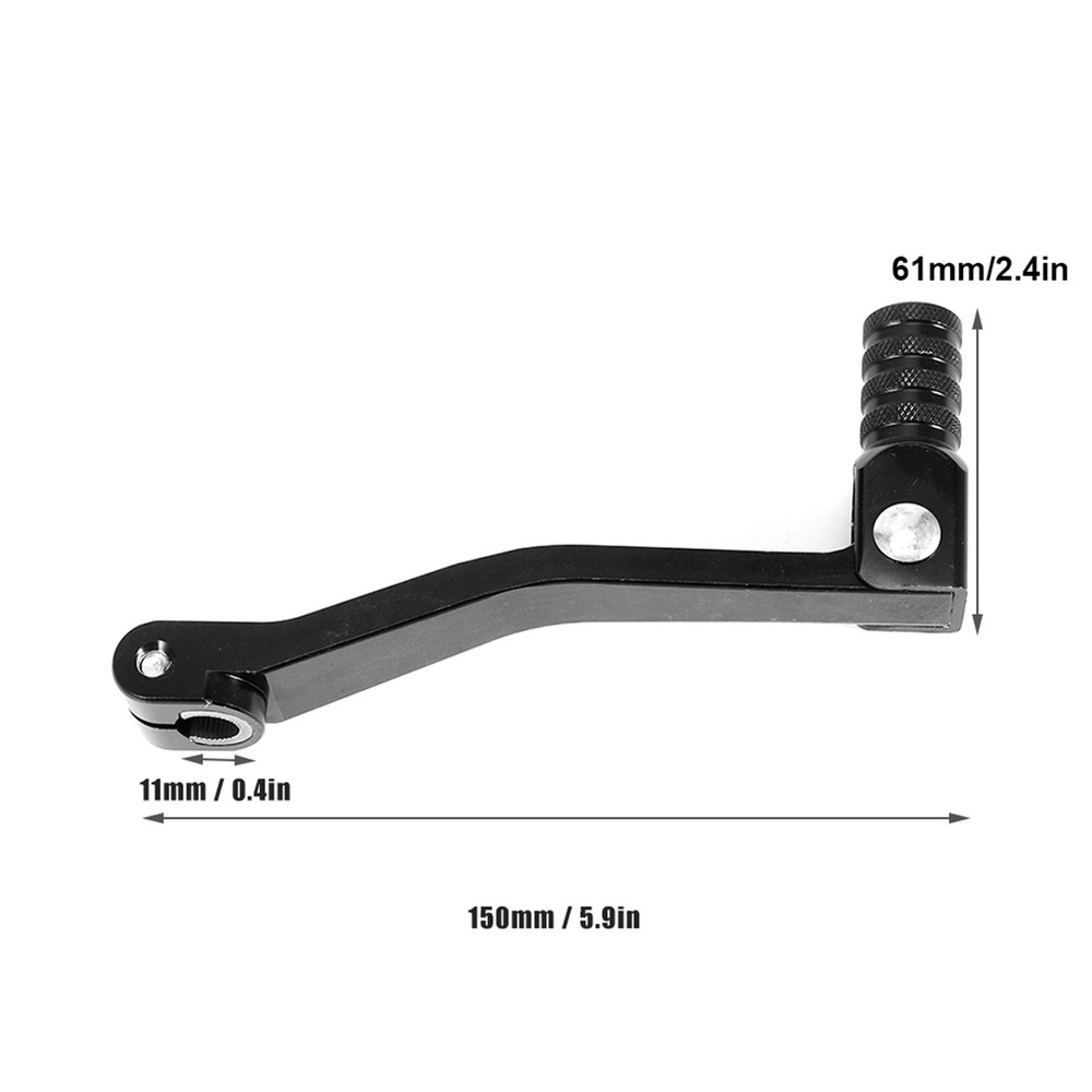 Aluminum Folding Shift Lever For XR/CRF 50 70 Dirt Pit Bike Black