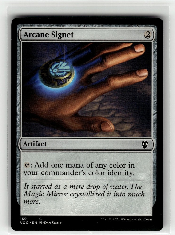 ARCANE SIGNET Crimson Vow Commander #159 VOC(NM+)(MTG)