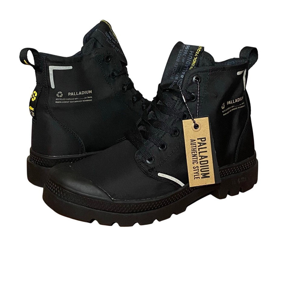 Palladium Pampa Lite waterproof black boot size 5 women’s
