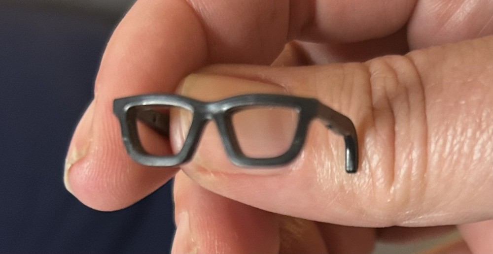 CHELSEA DOLL BLACK FRAME GLASSES I CAN BE BOSS FASHION DOLL ACCESSORY