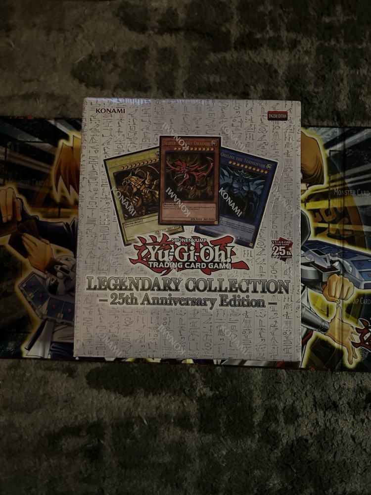 Yugioh 25th Anniversary Legendary Collection Unopened Master Case