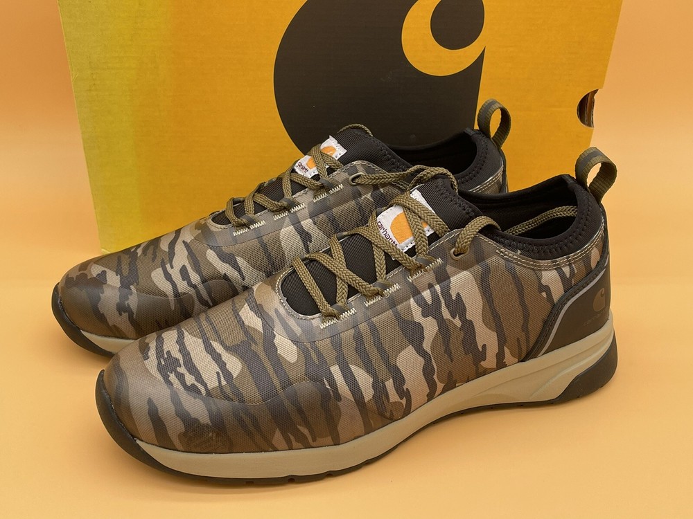 Size 11 Carhartt Men Force SD Work / Working Shoes Soft Toe Camouflage Camo NEW