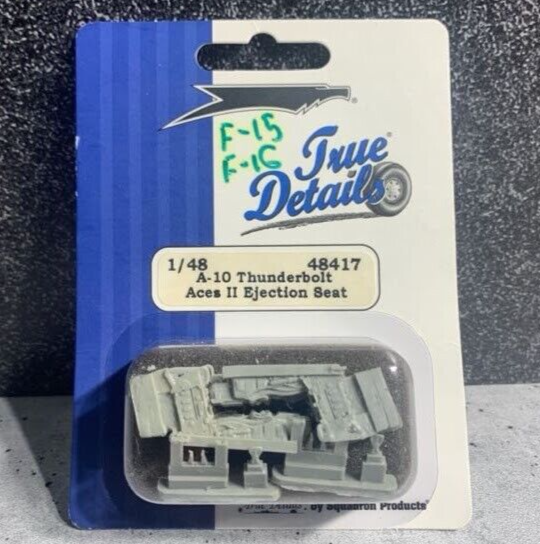 1/48 True Details - 48417 A-10 Thunderbolt Aces II Ejection Seats - Made in USA