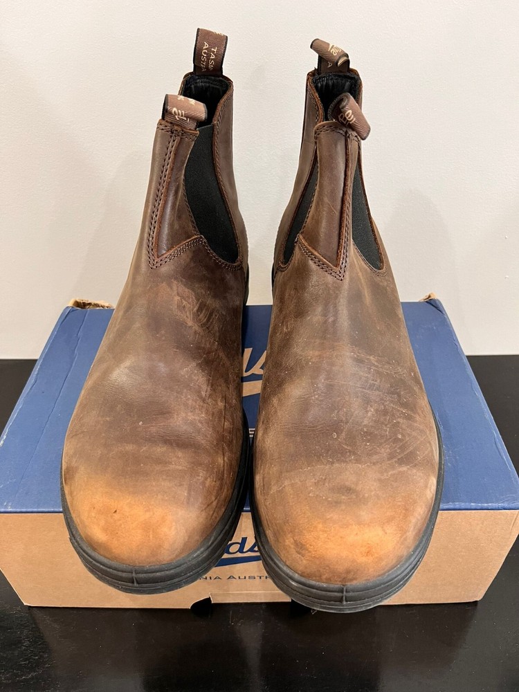 Blundstone 1615 Mens Olive Elastic Side Boots AUS 12