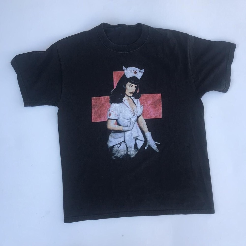 Christmas gift Rare Bettie Page Gift For Fan S to 5XL Unisex T-shirt  23D1179