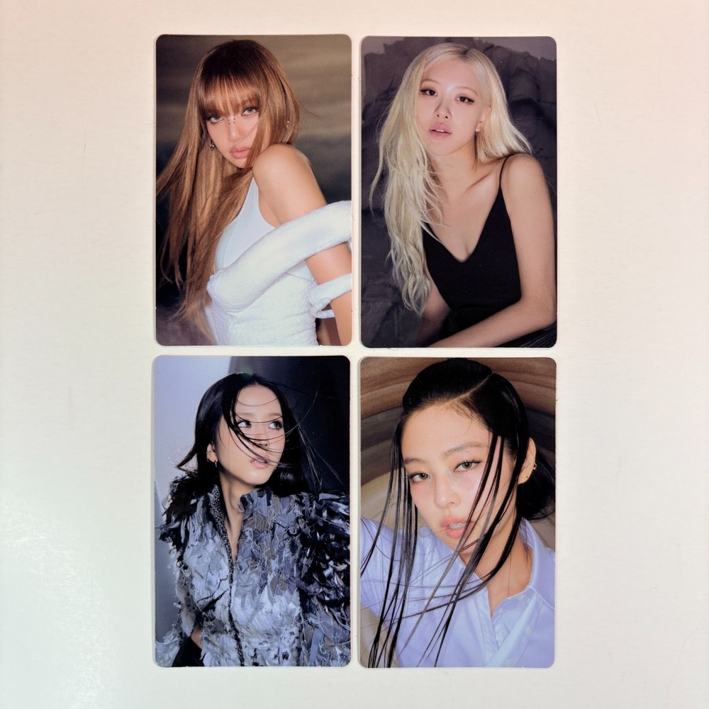 [BLACKPINK] 3rd MINI ALBUM [DEADLINE] SILVER Ver. WEVERSE POB Photocard (New)