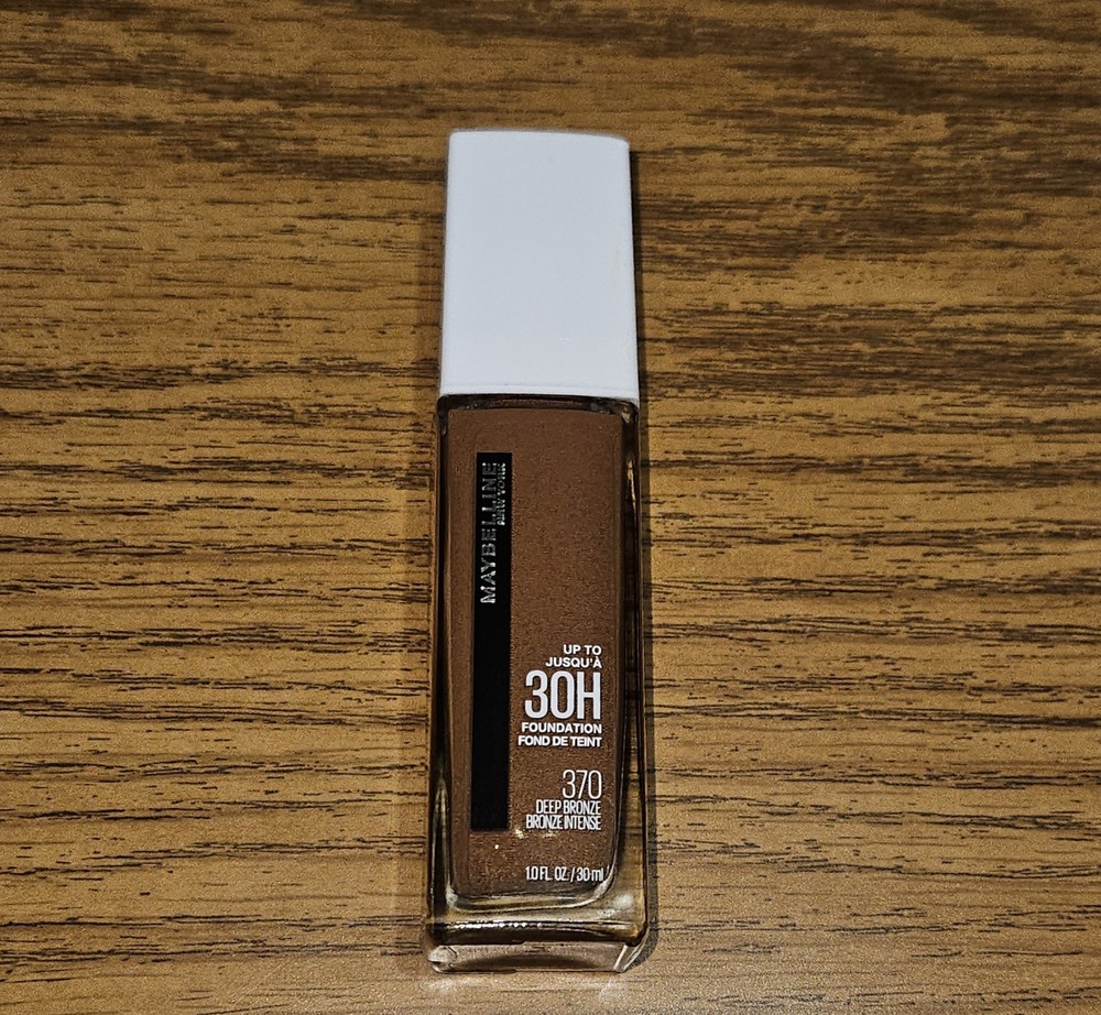 Maybelline Super Stay 370 Deep Bronze Foundation 1oz New