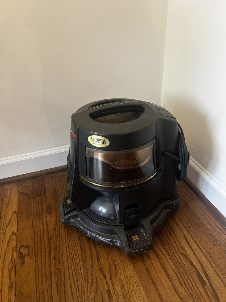 Rainbow E2 Type 12 Black Complete Vacuum Cleaner with Attachments