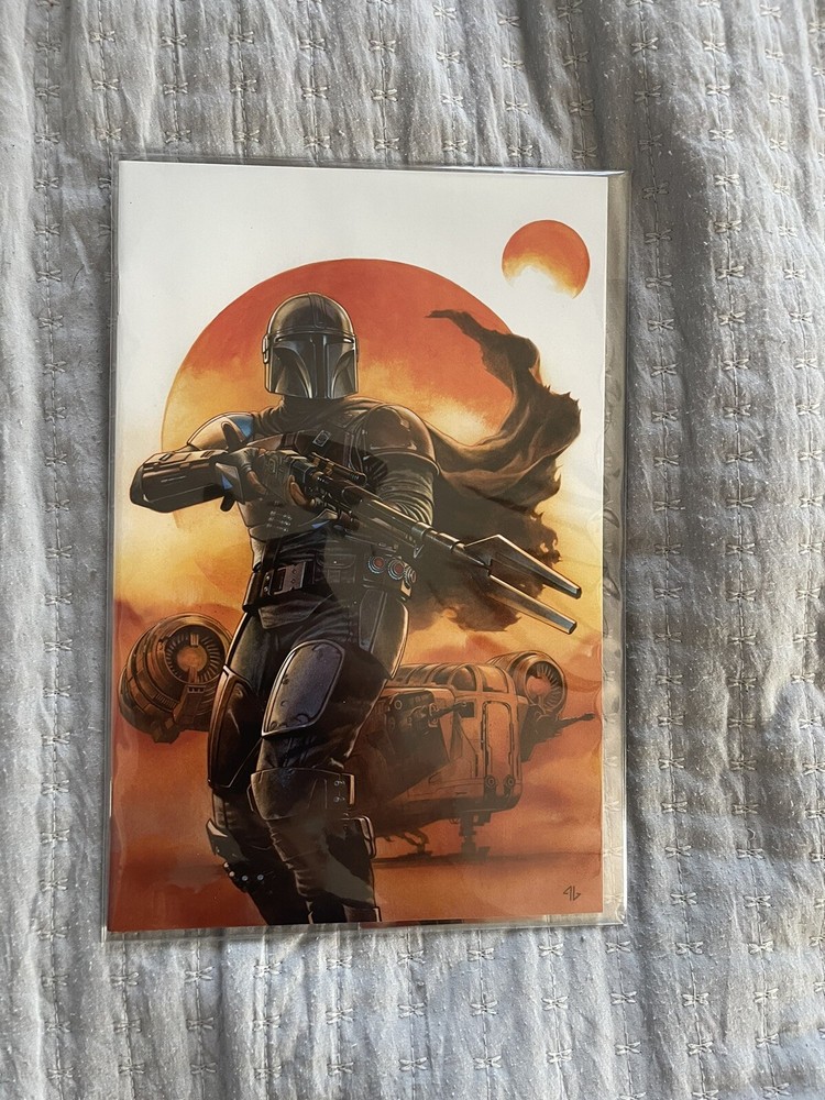 The Mandalorian #1 SDCC 2022 Trinity Comics Virgin Exclusive Adi Granov IN HAND