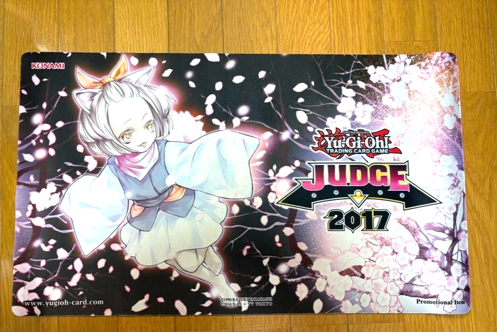 Ash Blossom Judge Official Konami Playmat 2017 New Sealed USED from Japan