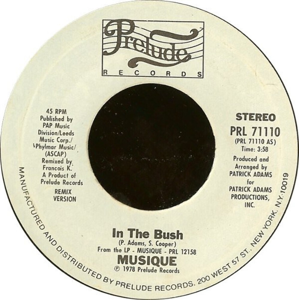 Musique - In The Bush - Prelude Records - PRL 71110 - 7