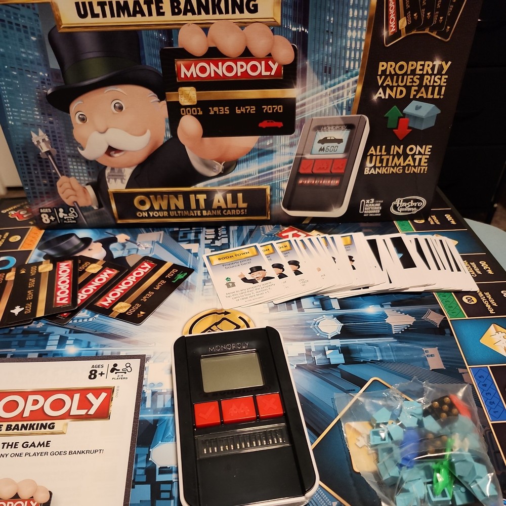 Hasbro Monopoly Ultimate Banking Board Game - B6677