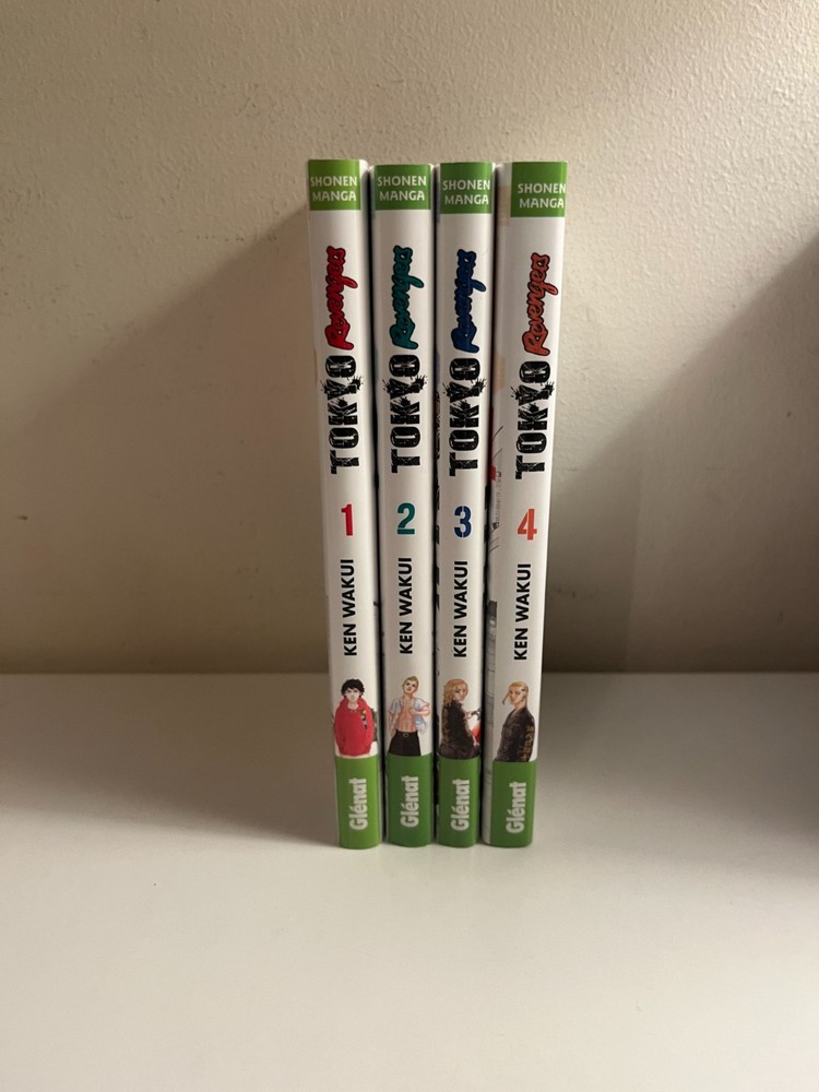 Tokyo Revengers Manga Volumes 1–4 French Edition by Ken Wakui, Softcover