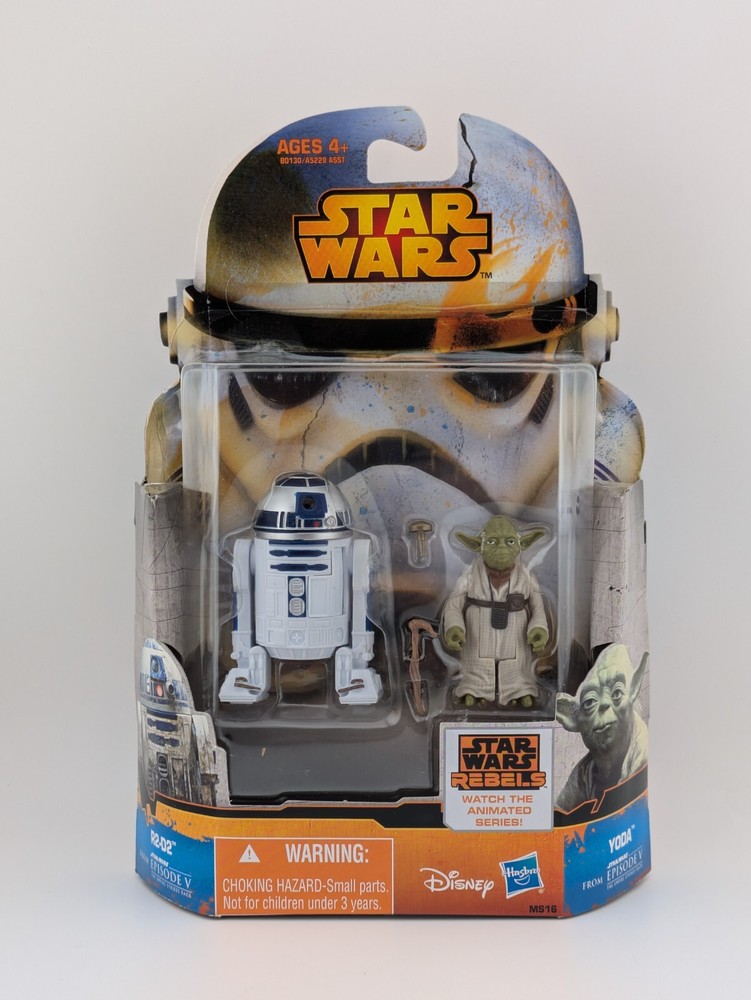 Star Wars R2D2 And Yoda The Empire Strikes Back Figures Sealed 2014