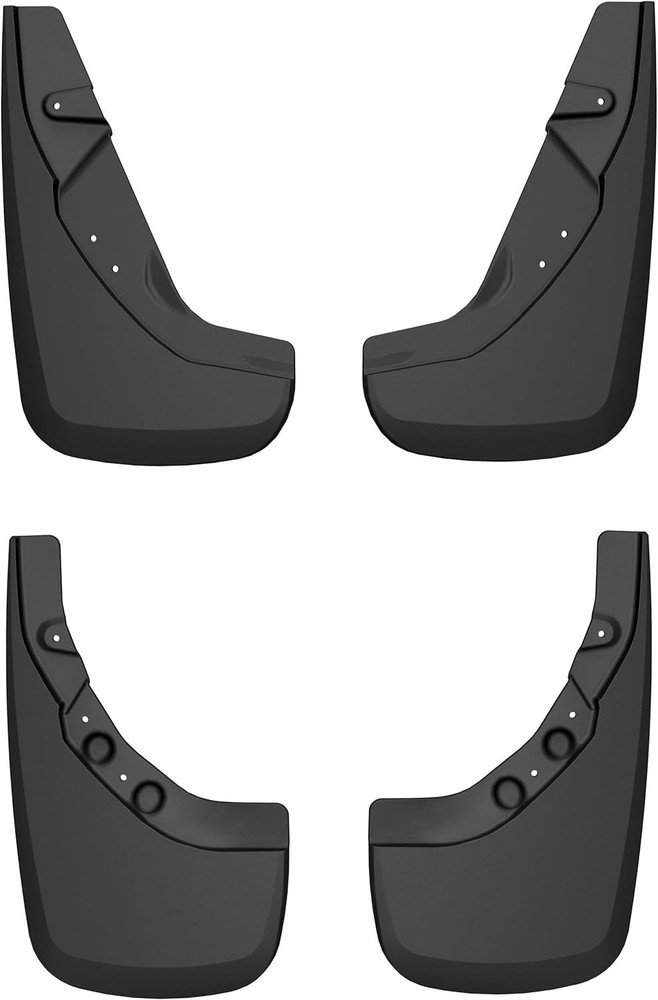 Husky Front/Rear Mud Flap Set Fits '24 Toyota Tacoma w/Factory Fender Flares