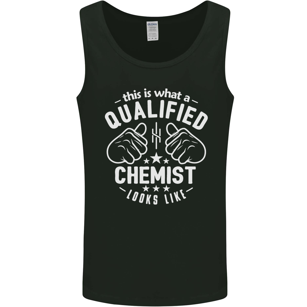 This Is What a Qualified Chemist Looks Like Mens Vest Tank Top