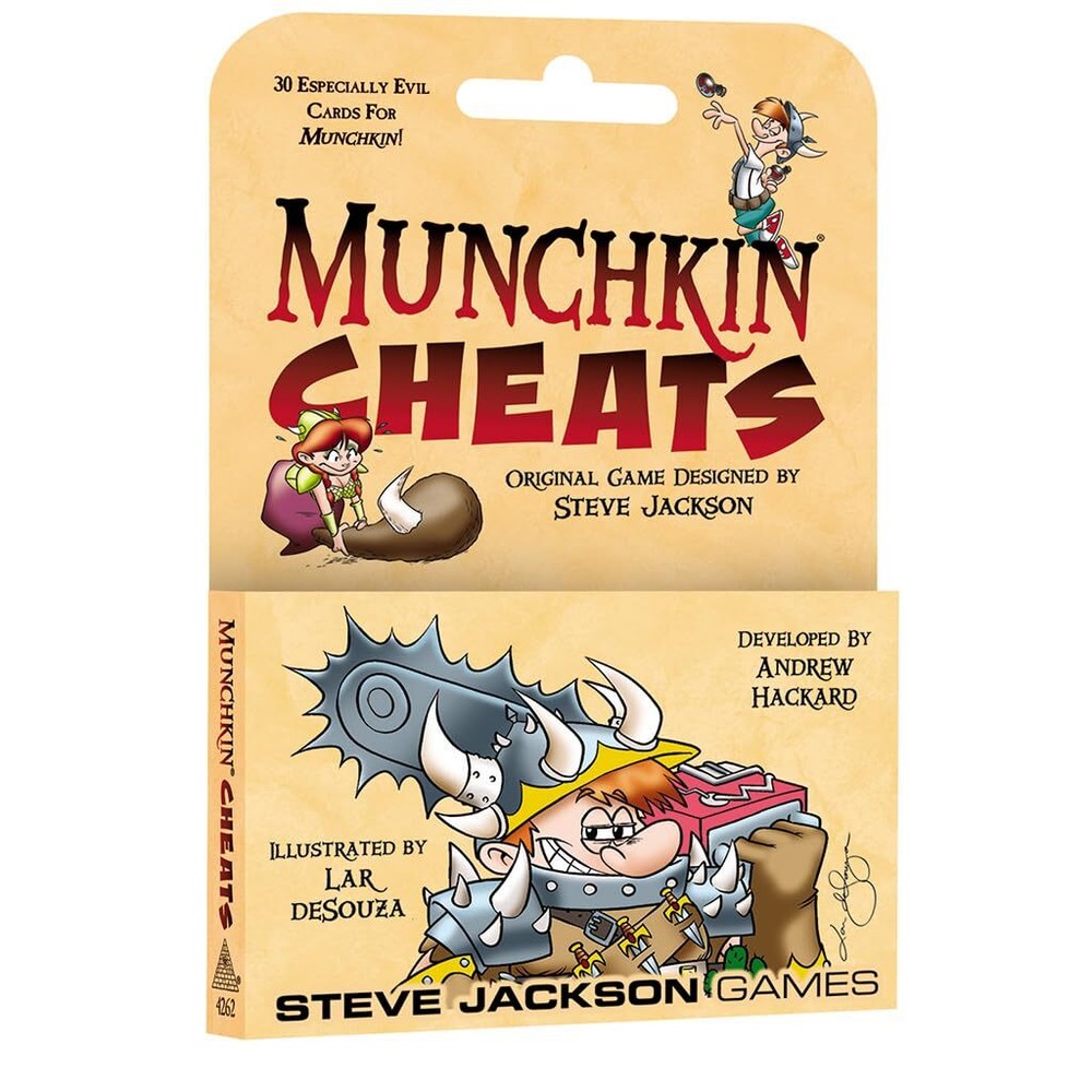 Munchkin Cheats Card Game (Mini-Expansion) | 30 Cards | Card Game for Adults,...